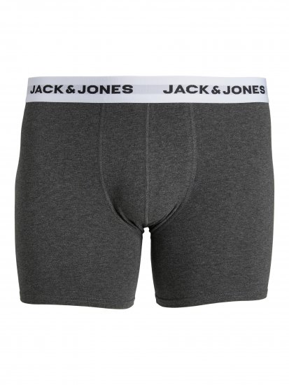 Jack & Jones BASIC White WB Trunks 5-Pack Green - Spodná bielizeň - Spodné Prádlo 2XL-8XL