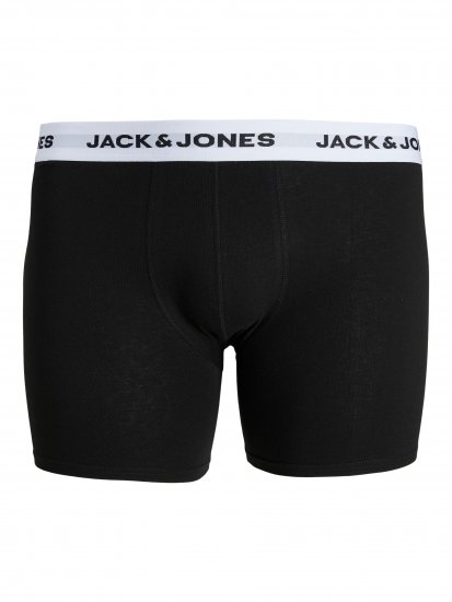 Jack & Jones BASIC White WB Trunks 5-Pack Green - Spodná bielizeň - Spodné Prádlo 2XL-8XL