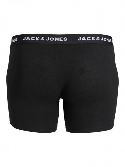 Jack & Jones JACHUEY Boxers 10-pack Black - Spodná bielizeň - Spodné Prádlo 2XL-8XL