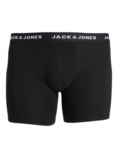 Jack & Jones JACHUEY Boxers 10-pack Black - Spodná bielizeň - Spodné Prádlo 2XL-8XL