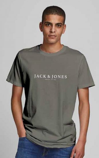 Jack & Jones JPRBLABOOSTER T-shirt Green - Tričká - Nadrozmerné tričká - 2XL-14XL