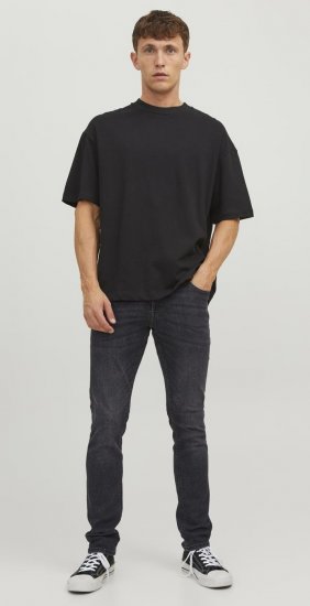 Jack & Jones JJILIAM JJORIGINAL SQ 270 Jeans Black Denim - Džínsy & nohavice - Džínsy a Nohavice - W40-W70