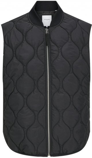 Jack & Jones JJKODA LINER VEST Black - Bundy - Bundy Nadmerné Veľkosti 2XL-8XL