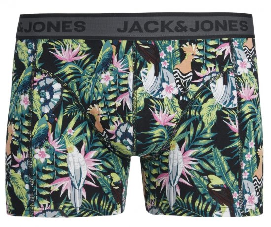 Jack & Jones JACDREW Trunks 3-Pack Multi-Colour - Spodná bielizeň - Spodné Prádlo 2XL-8XL