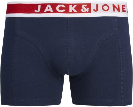 Jack & Jones JACKARIM Trunks 3-Pack Red - Spodná bielizeň - Spodné Prádlo 2XL-8XL