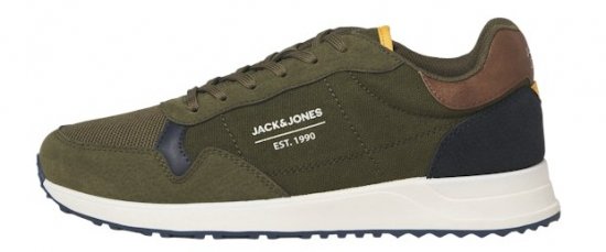 Jack & Jones Beech Combo Sneakers Green - Pánske topánky 40-52 - 
