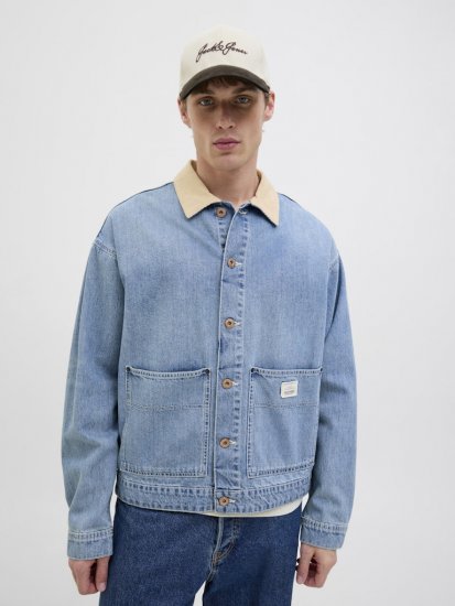 Jack & Jones Base Corduroy Cap Antique White - Doplnky - 