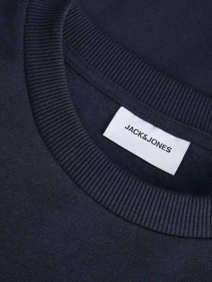 Jack & Jones Brandy Crew Neck Sweatshirt Sky Captain - Mikiny & mikiny bez kapucne - Mikiny & Mikiny s Kapucňou 2XL-12XL