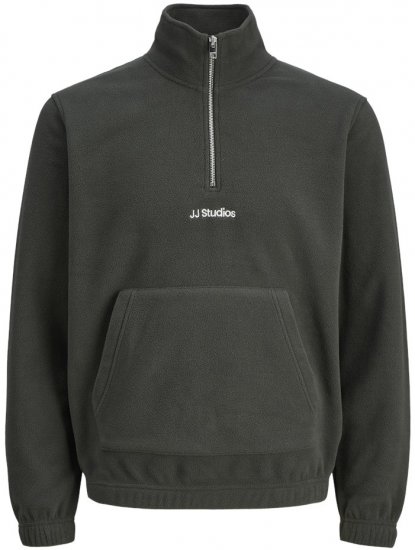 Jack & Jones Soho Half Zip Fleece Sweatshirt Rosin - Mikiny & mikiny bez kapucne - Mikiny & Mikiny s Kapucňou 2XL-12XL