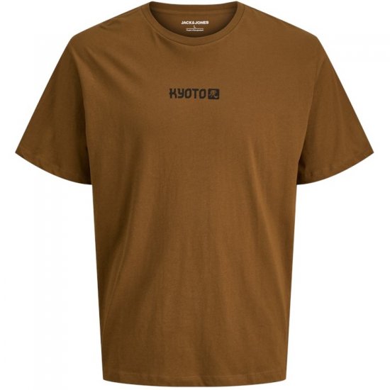 Jack & Jones Miko Crew Neck T-Shirt Monks Robe - Tričká - Nadrozmerné tričká - 2XL-14XL