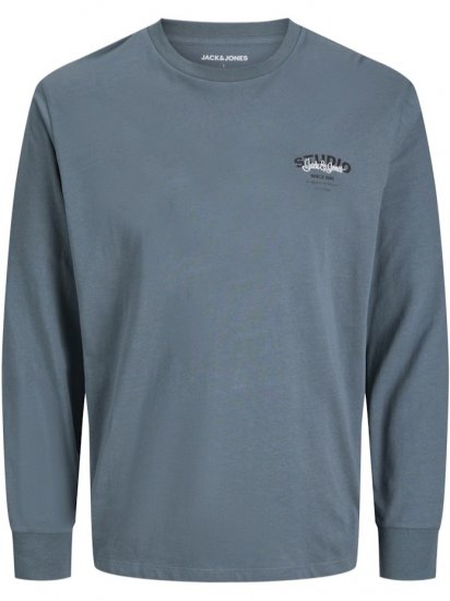 Jack & Jones Yuki Crew Neck Sweatshirt Stormy Weather - Mikiny & mikiny bez kapucne - Mikiny & Mikiny s Kapucňou 2XL-12XL