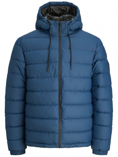 Jack & Jones Point PU Puffer Jacket Titan - Bundy - Bundy Nadmerné Veľkosti 2XL-8XL