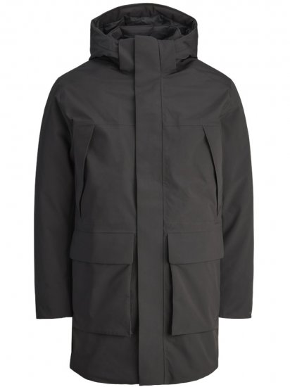 Jack & Jones Moon Parka Black - Bundy - Bundy Nadmerné Veľkosti 2XL-8XL