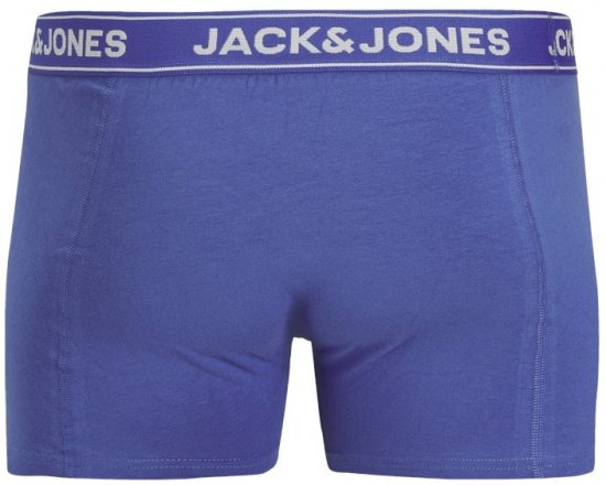 Jack & Jones Black Friday Trunks 3-Pack Blue Black - Spodná bielizeň - Spodné Prádlo 2XL-8XL