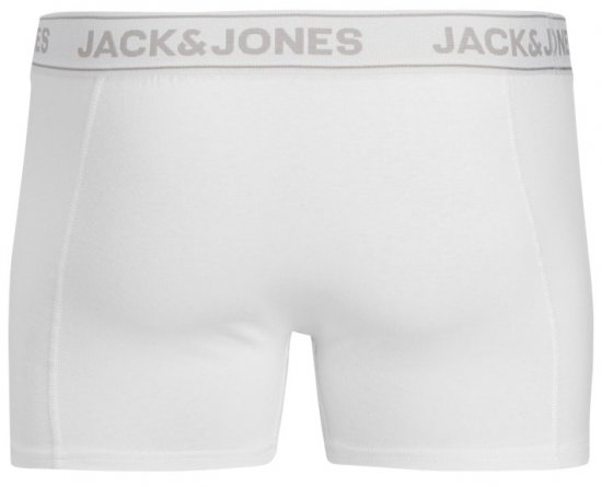 Jack & Jones Black Friday Trunks 5-Pack Black Grey Blue White - Spodná bielizeň - Spodné Prádlo 2XL-8XL