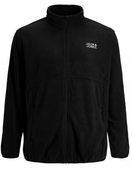 Jack & Jones Hype Fleece Black - Bundy - Bundy Nadmerné Veľkosti 2XL-8XL
