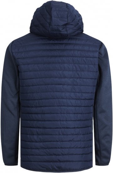 Jack & Jones MULTI QUILTED SET-IN Sleeves Jacket Navy Blazer - Bundy - Bundy Nadmerné Veľkosti 2XL-8XL