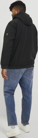 Jack & Jones BASIC Water-Resistant Softshell Jacket Black - Bundy - Bundy Nadmerné Veľkosti 2XL-8XL