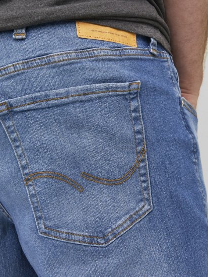 Jack & Jones MIKE ORIGINAL SQ 223 Jeans Blue Denim - Džínsy & nohavice - Džínsy a Nohavice - W40-W70