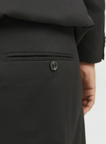 Jack & Jones FRANCO Suit Pants Black - Obleky - Obleky 2XL-8XL