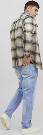 Jack & Jones MIKE JORIGINAL SQ 330 Jeans Blue Denim - Džínsy & nohavice - Džínsy a Nohavice - W40-W70