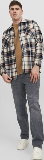 Jack & Jones MIKE ORIGINAL SQ 270 Jeans Black Denim - Džínsy & nohavice - Džínsy a Nohavice - W40-W70