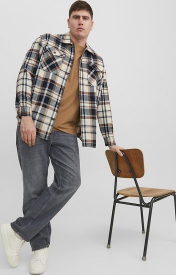 Jack & Jones MIKE ORIGINAL SQ 270 Jeans Black Denim - Džínsy & nohavice - Džínsy a Nohavice - W40-W70