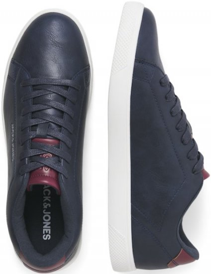 Jack & Jones Bosley Sneakers Navy Blazer/Red Dahlia - Pánske topánky 40-52 - 