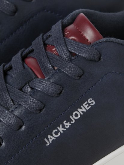 Jack & Jones Bosley Sneakers Navy Blazer/Red Dahlia - Pánske topánky 40-52 - 
