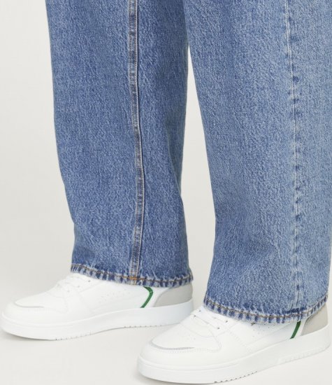Jack & Jones Ealing 7992 Sneakers White/TREKKING GREEN - Pánske topánky 40-52 - 