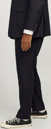 Jack & Jones SOLARIS Trousers Black - Obleky - Obleky 2XL-8XL