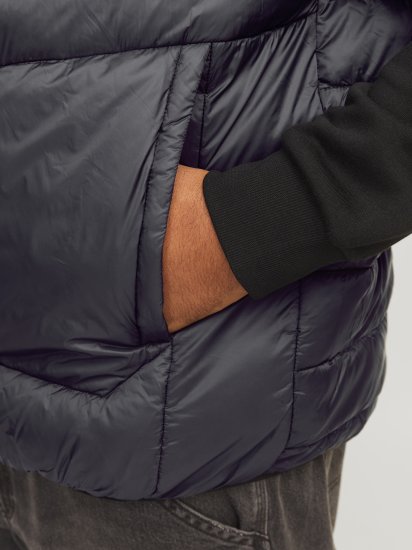 Jack & Jones SPRINT BODYWARMER With Collar Black - Bundy - Bundy Nadmerné Veľkosti 2XL-8XL