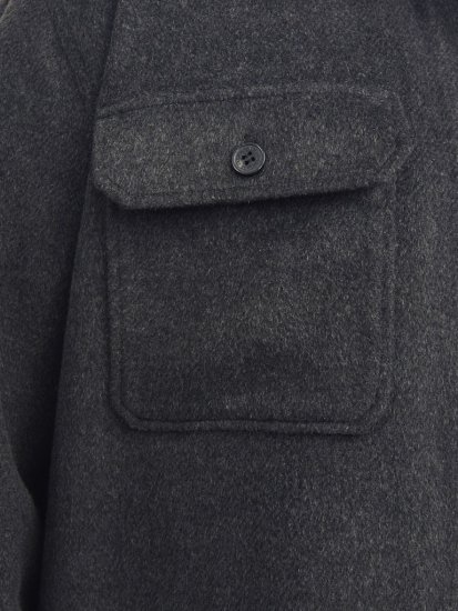Jack & Jones BRADLEY OLLIE Overshirt LS Black - Košele - Košele 2XL-10XL