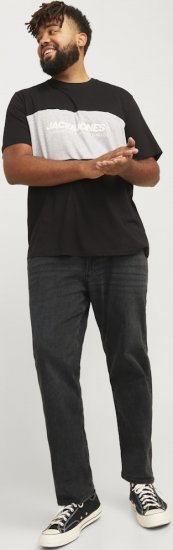 Jack & Jones GLENN ORIGINAL CB 772 Black Denim - Džínsy & nohavice - Džínsy a Nohavice - W40-W70