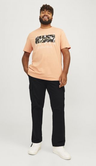 Jack & Jones JPSTKANE JJBARKLEY Cargopants Black - Džínsy & nohavice - Džínsy a Nohavice - W40-W70