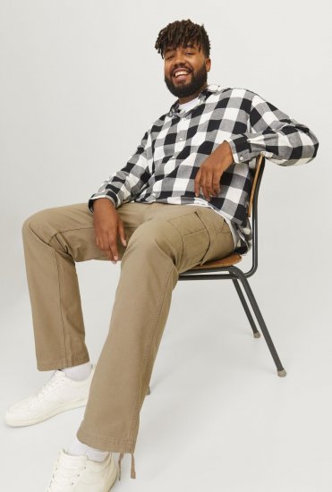 Jack & Jones JPSTKANE JJBARKLEY Cargopants Elmwood - Džínsy & nohavice - Džínsy a Nohavice - W40-W70