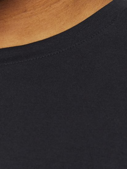 Jack & Jones CORP Logo Play 5 T-Shirt Black - Tričká - Nadrozmerné tričká - 2XL-14XL