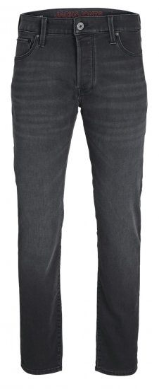 Jack & Jones JJIMIKE JJICON I.K. SQ 028 Jeans Black Denim - Džínsy & nohavice - Džínsy a Nohavice - W40-W70