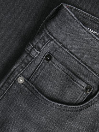 Jack & Jones JJIMIKE JJICON I.K. SQ 028 Jeans Black Denim - Džínsy & nohavice - Džínsy a Nohavice - W40-W70