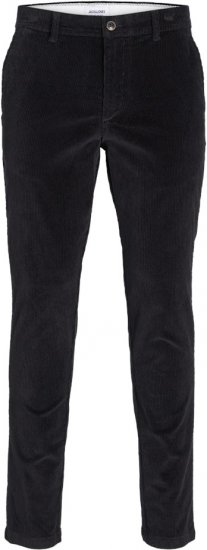 Jack & Jones MARCO Corduroy Chinos Pants Black - Džínsy & nohavice - Džínsy a Nohavice - W40-W70