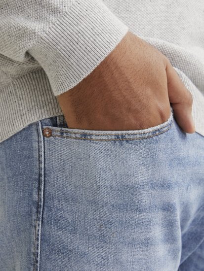 Jack & Jones GLENN CB 625 Jeans Blue Denim - Džínsy & nohavice - Džínsy a Nohavice - W40-W70