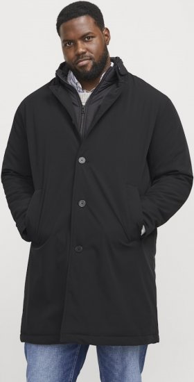 Jack & Jones REMY Windproof Water-resistant Softshell Jacket Black - Bundy - Bundy Nadmerné Veľkosti 2XL-8XL