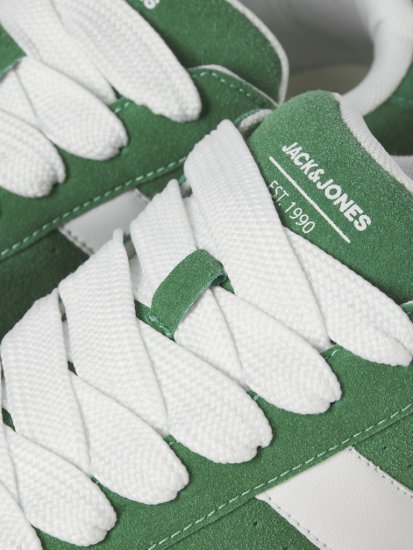 Jack & Jones Miles SYN Suede Sneakers Verdant Green - Pánske topánky 40-52 - 