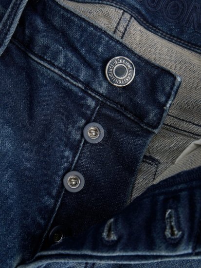 Jack & Jones Glenn Icon SQ 422 Jeans Blue Denim - Džínsy & nohavice - Džínsy a Nohavice - W40-W70