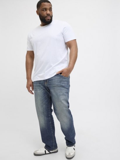 Jack & Jones Mike Fox CB 082 Jeans Blue Denim - Džínsy & nohavice - Džínsy a Nohavice - W40-W70