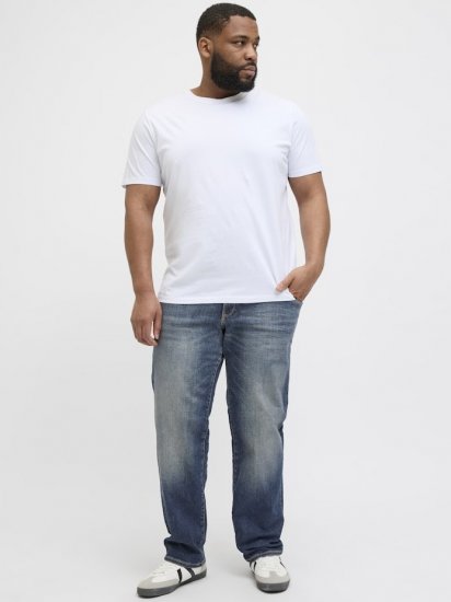 Jack & Jones Mike Fox CB 082 Jeans Blue Denim - Džínsy & nohavice - Džínsy a Nohavice - W40-W70