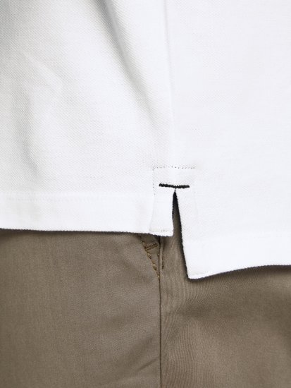 Jack & Jones PAULOS Short Sleeve Polo White/PS - Polokošele - Polokošele 2XL-8XL