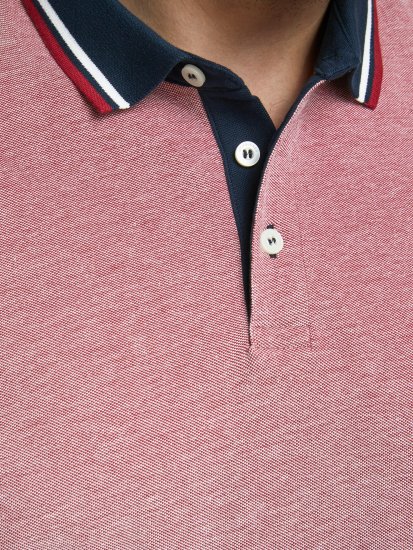 Jack & Jones Paulos Polo Rio Red - Polokošele - Polokošele 2XL-8XL