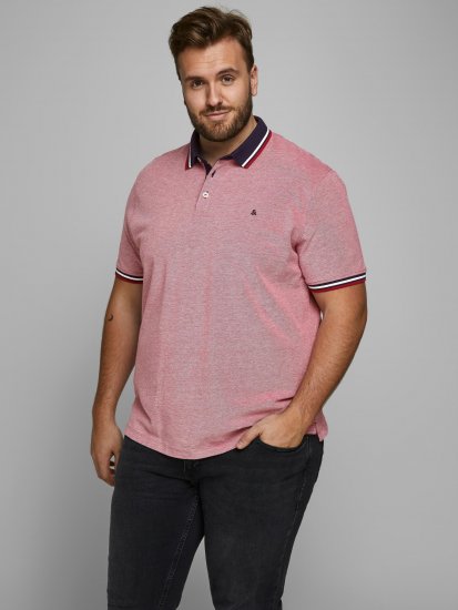 Jack & Jones Paulos Polo Rio Red - Polokošele - Polokošele 2XL-8XL