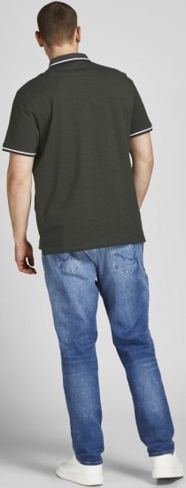 Jack & Jones PAULOS Short Sleeve Polo Green/PLAY 1 - Polokošele - Polokošele 2XL-8XL